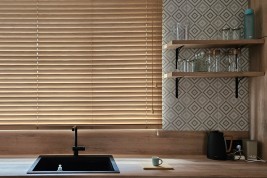 Żaluzje bambusowe 50mm - kolor Piaskowy - GC2